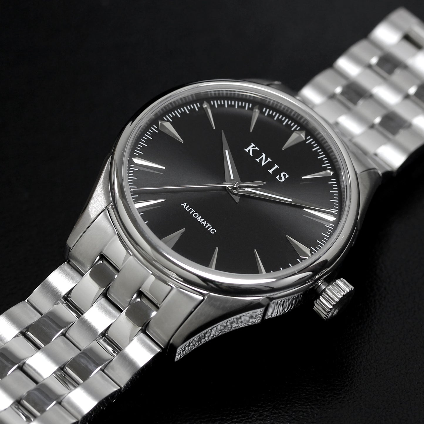 KNIS automatic sunray dial black 38mm KN001-BK