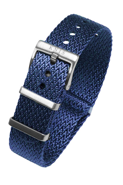 KNIS Nylon Strap Shark Tooth 20mm Navy