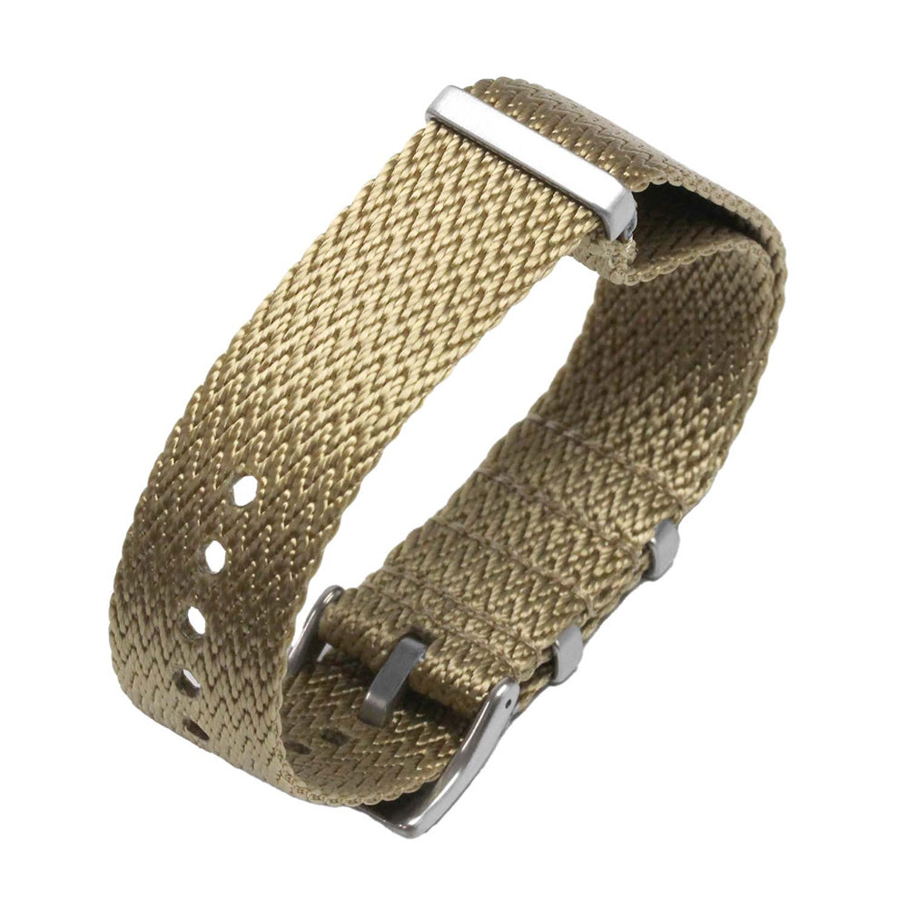 KNIS Nylon Strap Shark Tooth 20mm Beige