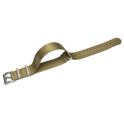 KNIS Nylon Strap Shark Tooth 20mm Beige