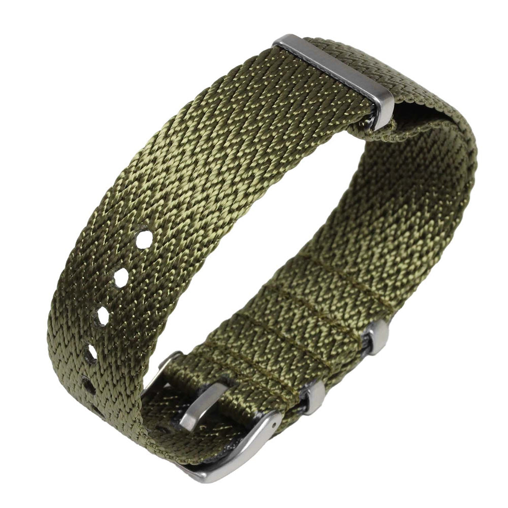 KNIS Nylon Strap Shark Tooth 20mm Khaki