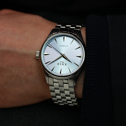 KNIS 自動巻き サンレイダイアル アイスブルー KN001-IBL