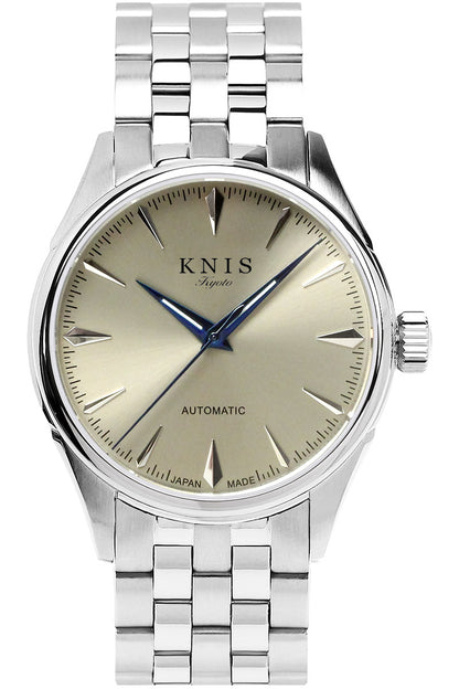 KNIS 自動巻き サンレイダイアル シャンパンゴールド KN001-SGSS