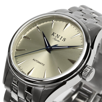 KNIS 自動巻き サンレイダイアル シャンパンゴールド KN001-SGSS
