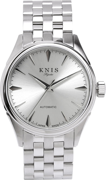 KNIS Automatic Sunray Dial White Silver KN001-WH 