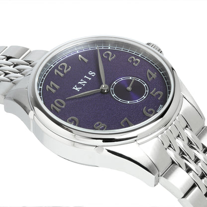 KNIS KODOU Small Seconds Automatic – Purple / Stainless Steel Bracelet (KN009-PPRC)