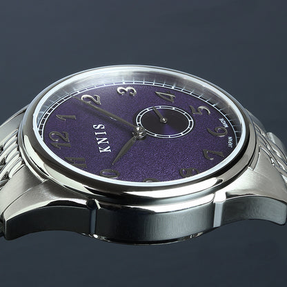 KNIS KODOU Small Seconds Automatic – Purple / Stainless Steel Bracelet (KN009-PPRC)