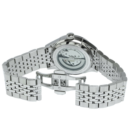 KNIS KODOU Small Seconds Automatic – Ice Blue / Stainless Steel Bracelet (KN009-IBLRC)