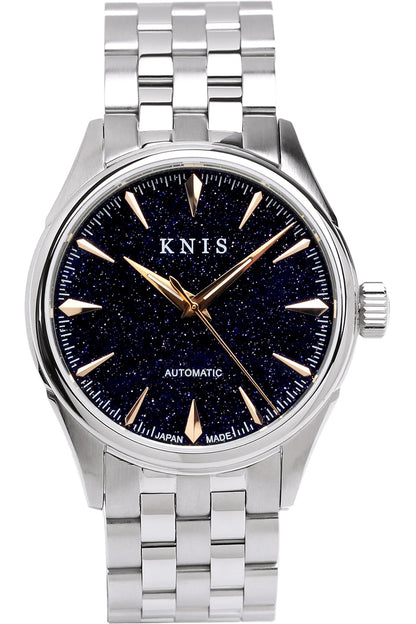 KNIS Automatic Aventurine Dial Made in Japan Silver Rose Gold KN001-AVRG